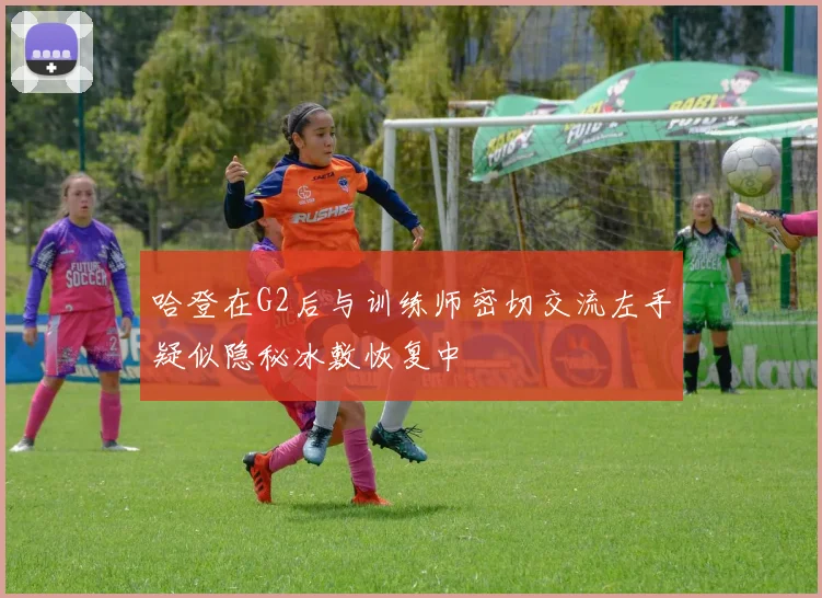 哈登在G2后与训练师密切交流左手疑似隐秘冰敷恢复中